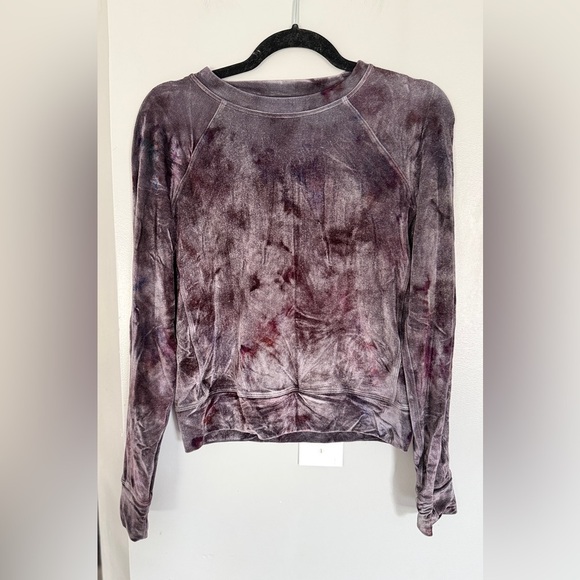 Lululemon Velour Warm Down Crew - Dark Grey - Picture 2 of 4